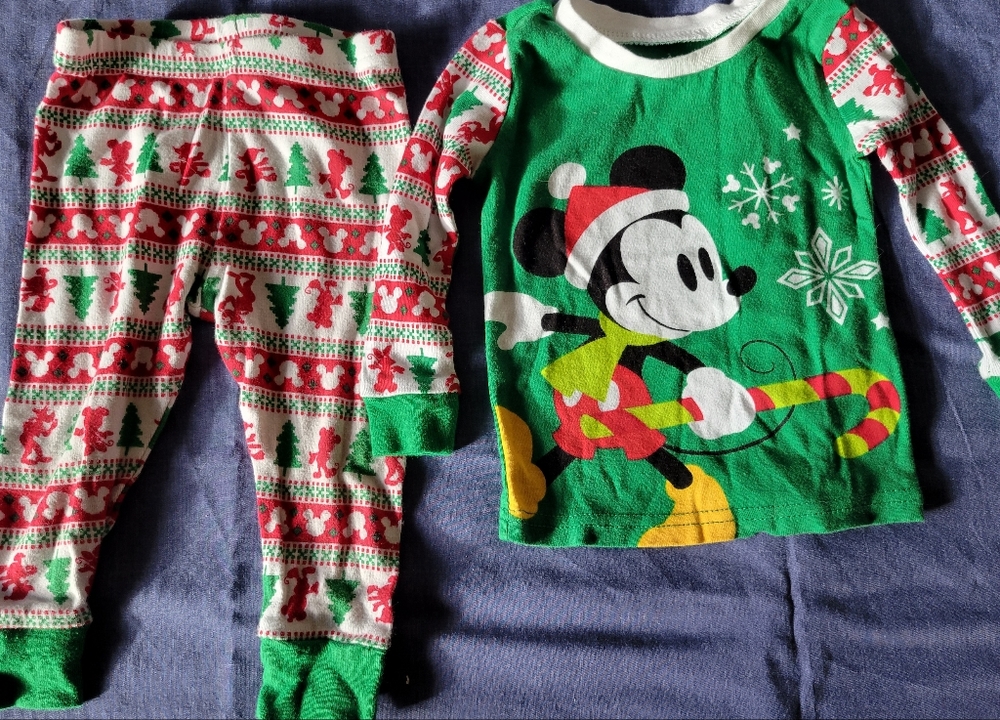 Bundle Baby Childrens Unisex Rock Disney 12-18 Month 5Onesies, 1Pant, 3Shirts